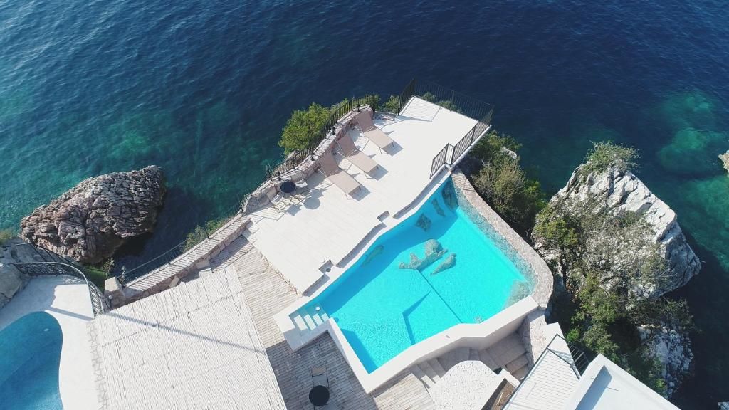 Апартаменты Blanche Cliff Apartments Свети-Стефан