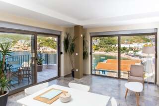 Апартаменты Blanche Cliff Apartments Свети-Стефан Апартаменты Делюкс-10