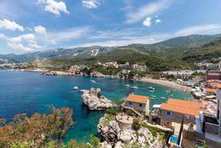 Апартаменты Blanche Cliff Apartments Свети-Стефан Апартаменты Делюкс-9