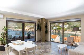 Апартаменты Blanche Cliff Apartments Свети-Стефан Апартаменты Делюкс-12