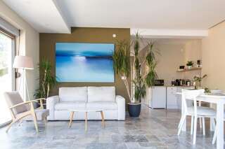 Апартаменты Blanche Cliff Apartments Свети-Стефан Апартаменты Делюкс-13