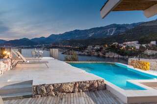 Апартаменты Blanche Cliff Apartments Свети-Стефан Апартаменты в пентхаусе-4