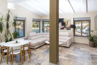 Апартаменты Blanche Cliff Apartments Свети-Стефан Апартаменты в пентхаусе-7