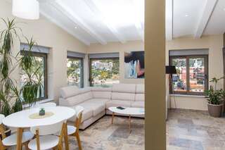 Апартаменты Blanche Cliff Apartments Свети-Стефан Апартаменты в пентхаусе-8